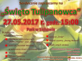 Plakat Święto Tulipanowca